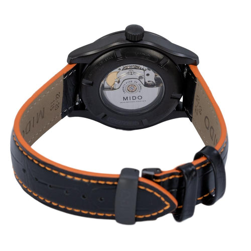 Mido Multifort Automatic Special Edition Black Dial Black Leather Strap Watch For Men - M005.430.36.051.80 Buy Now By Mido