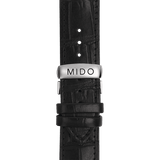 Mido Multifort Automatic Silver Dial Black Leather Strap Watch For Men - M005.430.16.031.80 Buy Now By Mido
