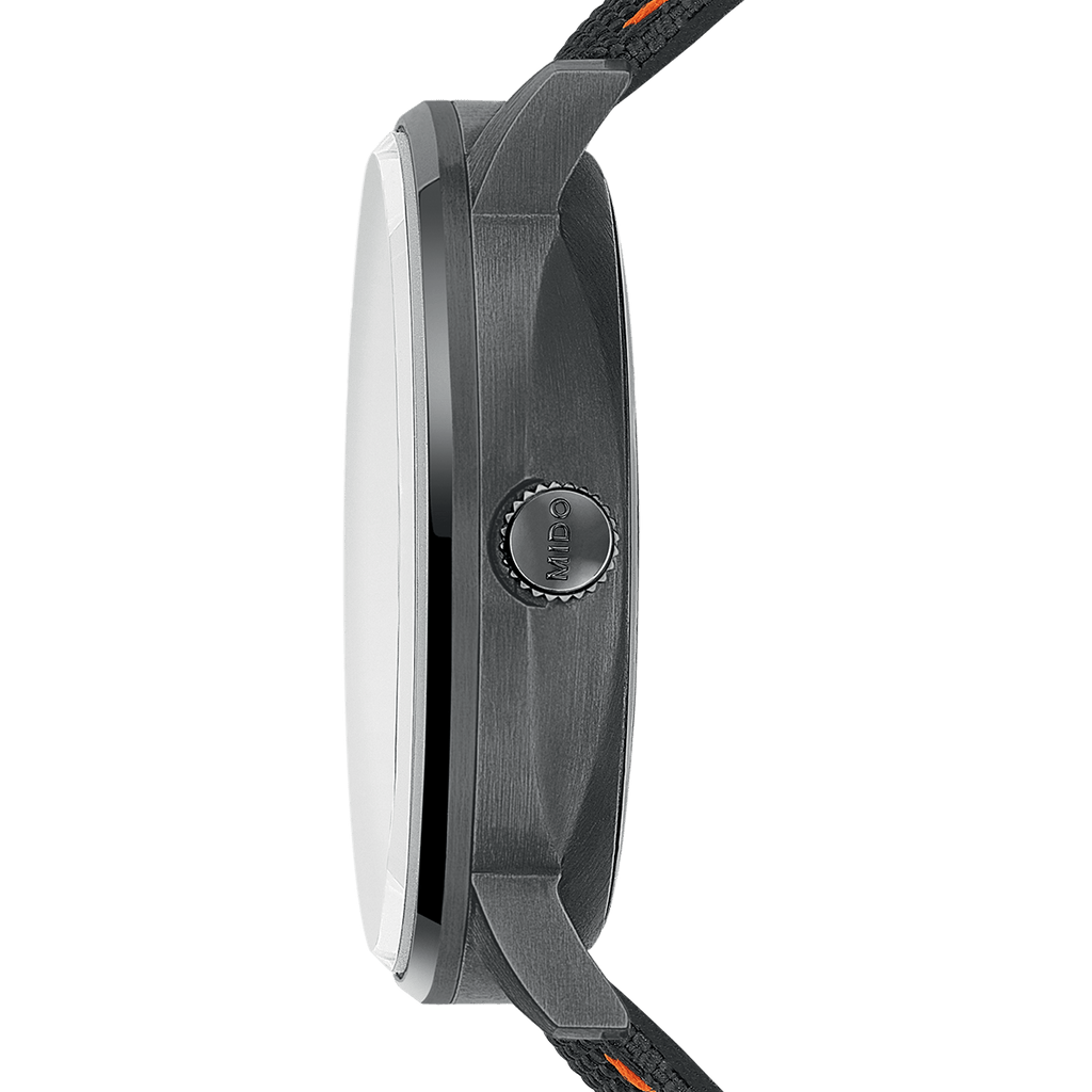 Mido Commander Automatic Gradient Black Dial Black Nylon Strap Watch For Men - M021.407.37.411.00 Buy Now By Mido