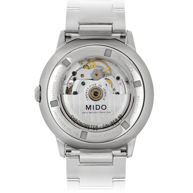 Mido Commander II Automatic Chronometer Silver Dial Silver Steel Strap Watch For Men - M021.431.11.031.00 Buy Now By Mido