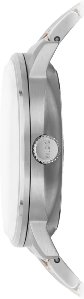 Mido Commander II Automatic Black Dial Silver Steel Strap Watch For Men - M021.431.11.051.00 Buy Now By Mido