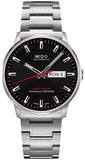 Mido Commander II Automatic Black Dial Silver Steel Strap Watch For Men - M021.431.11.051.00 Buy Now By Mido