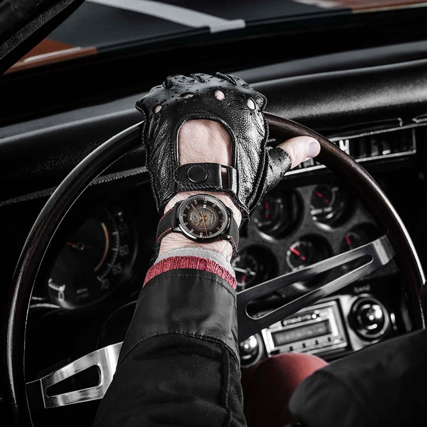 Mido Commander II Automatic Gradient Black Dial Black Steel Strap Watch For Men - M021.407.33.411.00 Buy Now By Mido