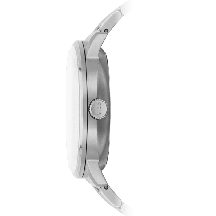 Mido Commander II Automatic Chronometer Grey Dial Silver Steel Strap Watch For Men - M021.431.11.061.01 Buy Now By Mido