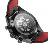 Tag Heuer Autavia Chronometer Flyback Chronograph Black Dial Black Leather Strap Watch for Men - CBE511C.FC8280 Buy Now By Tag Heuer