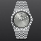 Tudor Royal Day Date Diamonds Automatic Silver Dial Silver Steel Strap Watch for Men - M28600-0002 Buy Now By Tudor