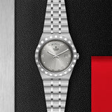 Tudor Royal Day Date Diamonds Automatic Silver Dial Silver Steel Strap Watch for Men - M28600-0002 Buy Now By Tudor