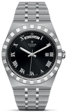 Tudor Royal Automatic Black Dial Silver Steel Strap Watch for Men - M28600-0003 Buy Now By Tudor