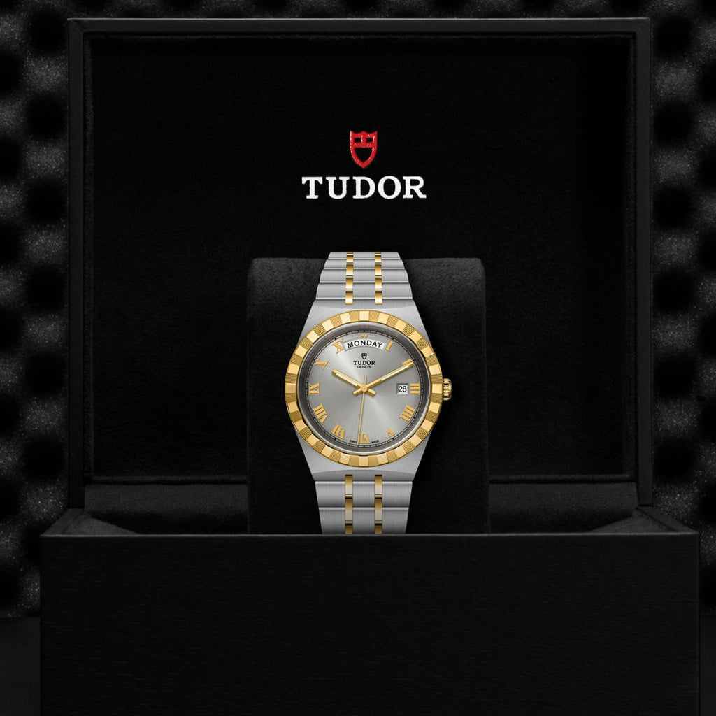 Tudor Royal Automatic Silver Dial Two Tone Steel Strap Watch for Men - M28603-0001 Buy Now By Tudor
