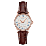 Mido Baroncelli III Automatic Silver Dial Brown Leather Strap Watch For Men - M8600.2.21.8 Buy Now By Mido