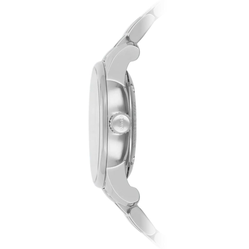 Mido Baroncelli III Automatic Silver Dial Silver Steel Strap Watch For Women - M7600.4.21.1 Buy Now By Mido