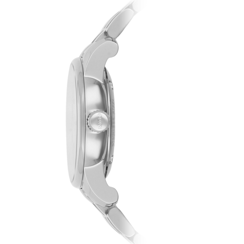 Mido Baroncelli Automatic Mother Of Pearl Dial Silver Steel Strap Watch For Women - M7600.4.69.1 Buy Now By Mido