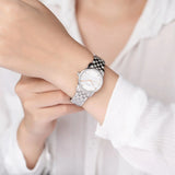 Mido Baroncelli III Automatic Silver Dial Silver Steel Strap Watch For Women - M7600.4.10.1 Buy Now By Mido