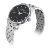 Mido Baroncelli Ii Automatic Black Dial Silver Steel Strap Watch For Men - M8600.4.18.1 Buy Now By Mido