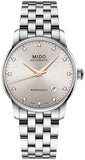 Mido Baroncelli III Automatic Silver Dial Silver Steel Strap Watch For Men - M8600.4.67.1 Buy Now By Mido