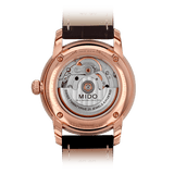 Mido Baroncelli III Automatic Silver Dial Brown Leather Strap Watch For Men - M8600.2.21.8 Buy Now By Mido