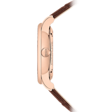 Mido Baroncelli III Automatic Diamonds Brown Dial Brown Leather Strap Watch For Women - M7600.3.64.8 Buy Now By Mido