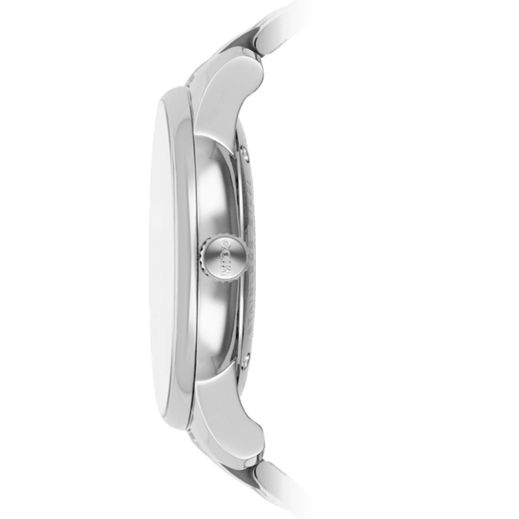 Mido Baroncelli III Automatic Silver Dial Silver Steel Strap Watch For Men - M8600.4.67.1 Buy Now By Mido