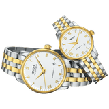 Mido Baroncelli III Automatic White Dial Two Tone Steel Strap Watch For Women - M7600.9.26.1 Buy Now By Mido