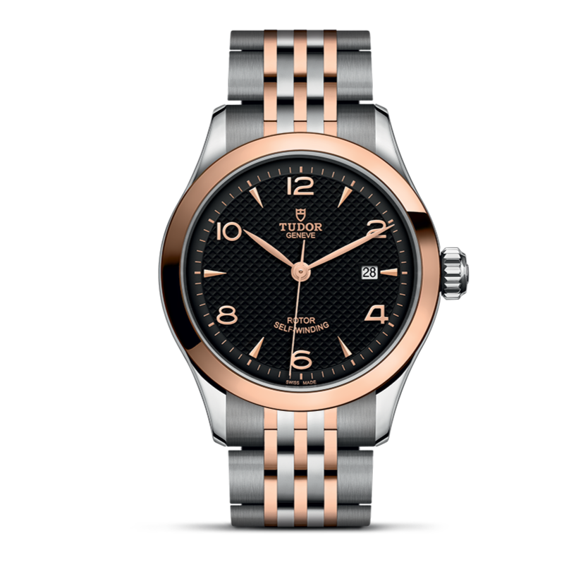 Tudor 1926 Automatic Black Dial Two Tone Steel Strap Watch for Men - M91651-0003 Buy Now By Tudor