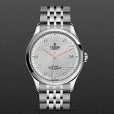 Tudor 1926 Automatic Diamonds Silver Dial Silver Steel Strap Watch for Men - M91650-0003 Buy Now By Tudor