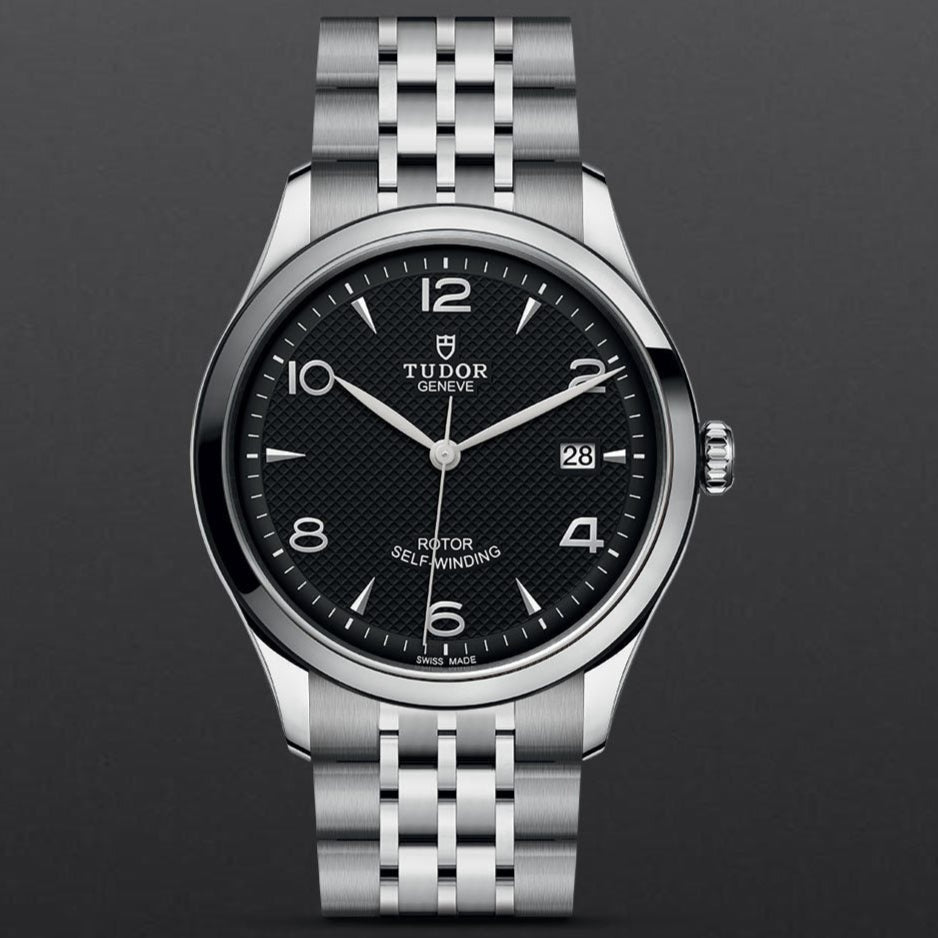 Tudor 1926 Automatic Black Dial Silver Steel Strap Watch for Men - M91650-0002 Buy Now By Tudor