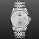 Tudor 1926 Automatic Diamonds Silver Dial Silver Steel Strap Watch for Men - M91650-0003 Buy Now By Tudor