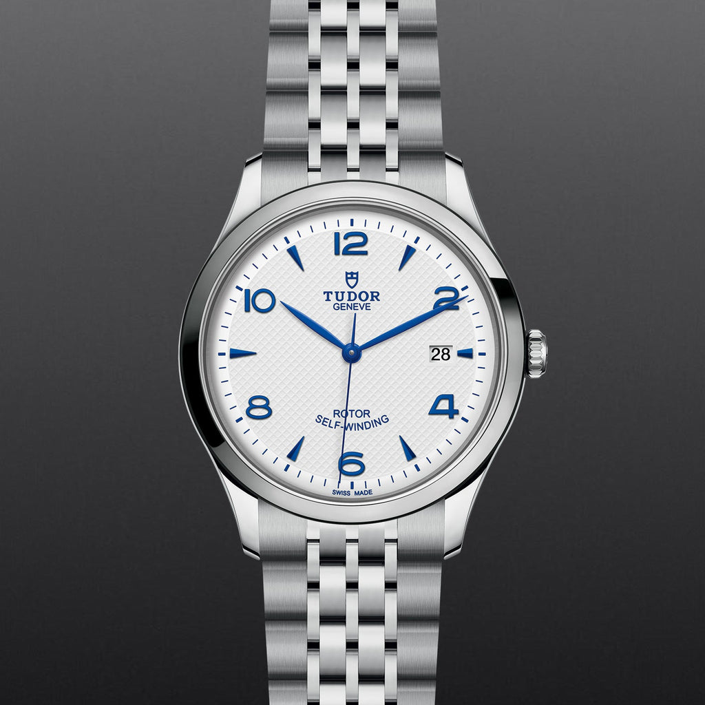 Tudor 1926 Automatic White Dial Silver Steel Strap Watch for Men - M91650-0005 Buy Now By Tudor