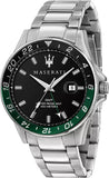 Maserati SFIDA Chronograph Black Dial Silver Steel Strap Watch For Men - R8853140005 Buy Now By Maserati