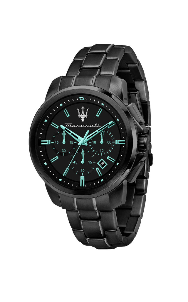 Maserati Aqua Edition Quartz Precision Chronograph Black Dial Watch For Men - R8873644003 Buy Now By Maserati