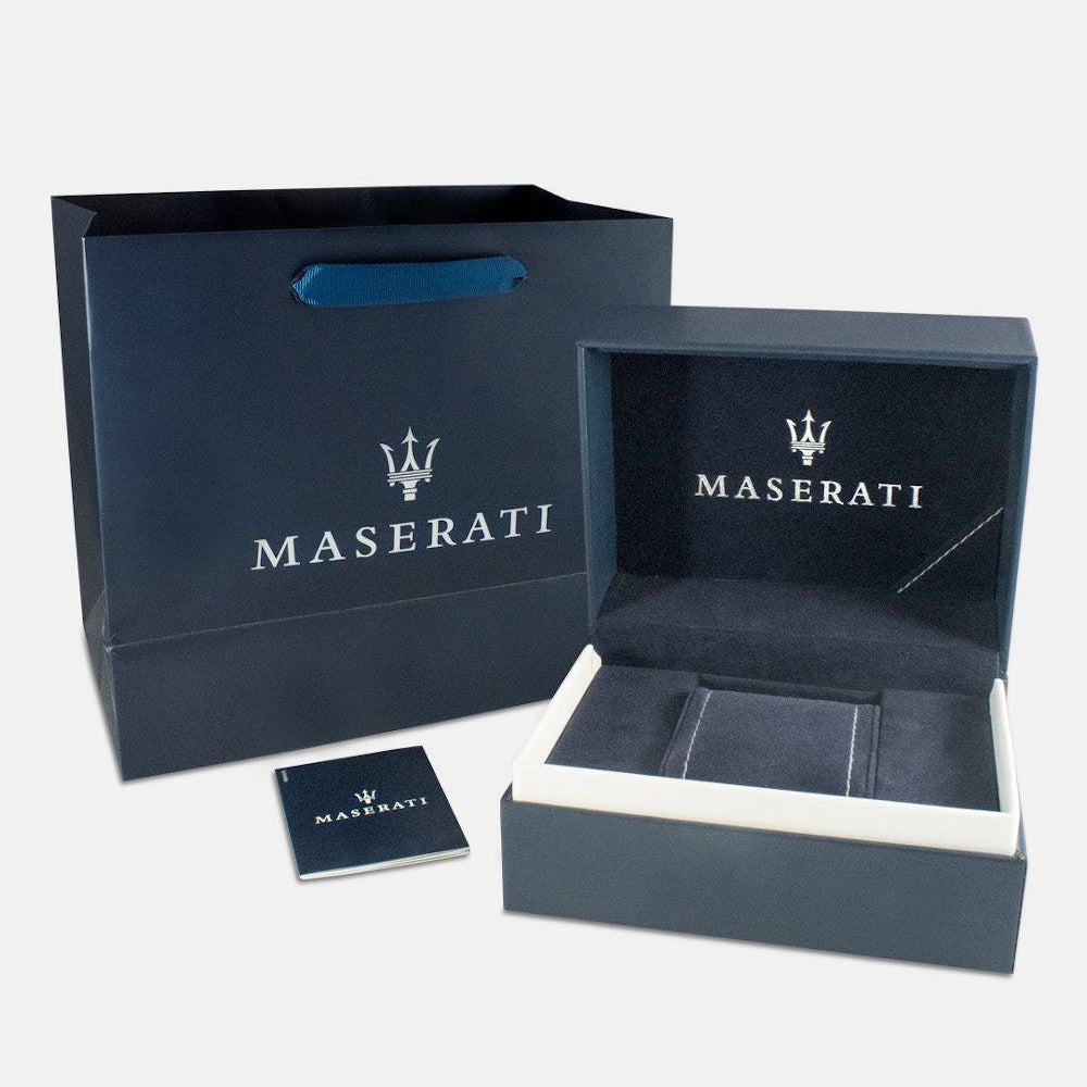 Maserati Competizione Chronograph Blue Dial Gold Steel Strap Watch For Men - R8853100026 Buy Now By Maserati