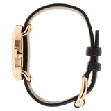 Marc Jacobs Amy Black Dial Black Leather Strap Watch for Women - MBM1225 Buy Now By Marc Jacobs