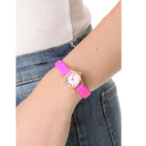 Marc Jacobs Henry White Dial Pink Leather Strap Watch for Women - MBM1237 Buy Now By Marc Jacobs