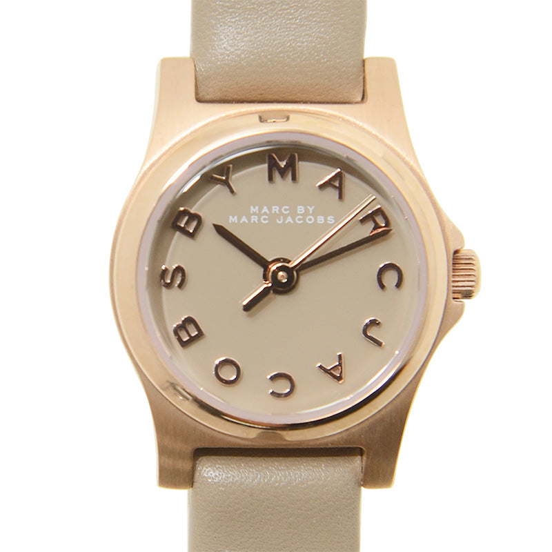Marc Jacobs Henry Dinky Grey Dial Grey Leather Strap Watch for Women - MBM1239 Buy Now By Marc Jacobs