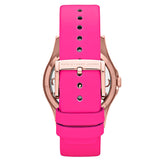 Marc Jacobs Henry Skeleton Pink Dial Pink Leather Strap Watch for Women - MBM1243 Buy Now By Marc Jacobs