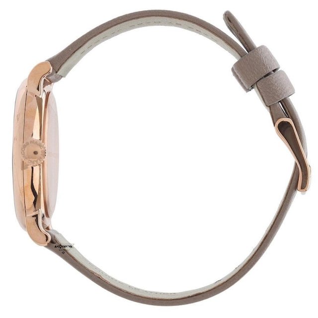 Marc Jacobs Baker Grey Dial Grey Leather Strap Watch for Women - MBM1266 Buy Now By Marc Jacobs