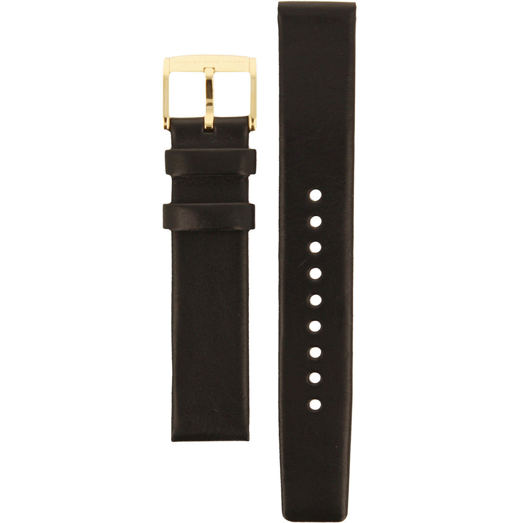 Marc Jacobs Baker Black Dial Black Leather Strap Watch for Women - MBM1269 Buy Now By Marc Jacobs