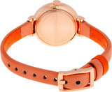 Marc Jacobs Sally White Dial Orange Leather Strap Watch for Women - MBM1355 Buy Now By Marc Jacobs