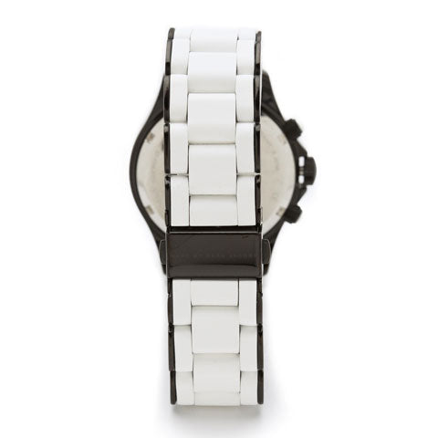 Marc Jacobs Rock Chronograph White Dial White Silicone Strap Watch for Women - MBM2574 Buy Now By Marc Jacobs