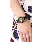 Marc Jacobs Rock Chronograph Black Dial Black Silicone Strap Watch for Women - MBM2598 Buy Now By Marc Jacobs