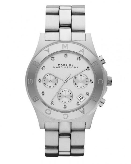 Marc Jacobs Blade White Dial SIlver Steel Strap Watch for Women - MBM3100 Buy Now By Marc Jacobs