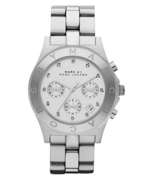 Marc Jacobs Blade White Dial SIlver Steel Strap Watch for Women - MBM3100 Buy Now By Marc Jacobs