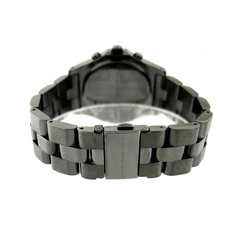 Marc Jacobs Blade Chronograph Black Dial Black Steel Strap Watch for Women - MBM3103 Buy Now By Marc Jacobs