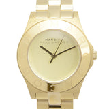 Marc Jacobs Blade Gold Dial Gold Steel Strap Watch for Women - MBM3126 Buy Now By Marc Jacobs