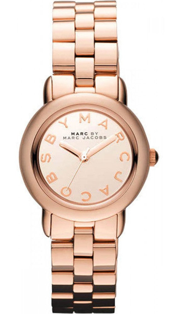 Marc Jacobs Marci Rose Gold Dial Rose Gold Steel Strap Watch for Women - MBM3175 Buy Now By Marc Jacobs