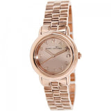 Marc Jacobs Marci Rose Gold Dial Rose Gold Steel Strap Watch for Women - MBM3175 Buy Now By Marc Jacobs