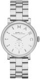 Marc Jacobs Baker White Dial Silver Steel Strap Watch for Women - MBM3242 Buy Now By Marc Jacobs