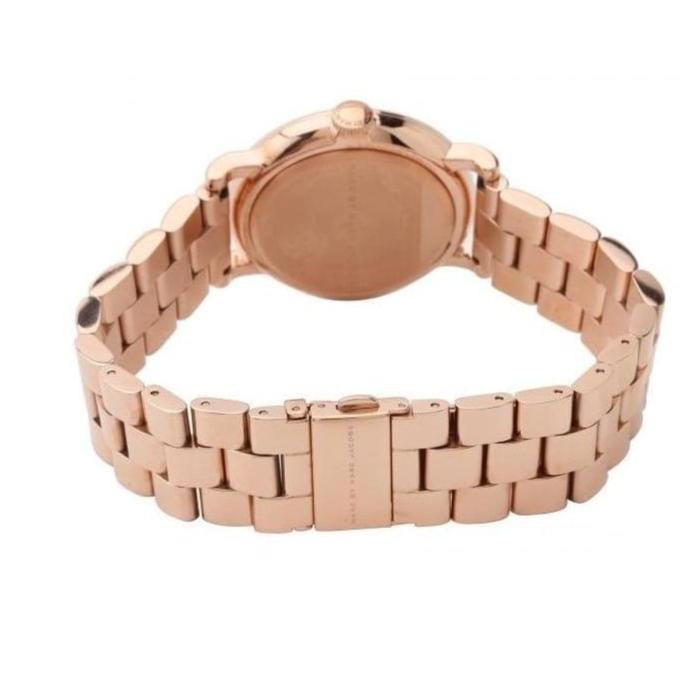 Marc Jacobs Baker White Dial Rose Gold Steel Strap Watch for Women - MBM3248 Buy Now By Marc Jacobs
