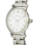 Marc Jacobs Baker White Dial Silver Steel Strap Watch for Women - MBM3246 Buy Now By Marc Jacobs