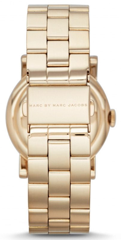 Marc Jacobs Amy Blue Dial Gold Steel Strap Watch for Women - MBM3303 Buy Now By Marc Jacobs